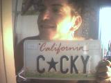 cocky plate